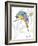 Colourful Parrot-Sandra Jacobs-Framed Art Print