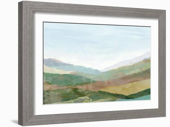 Colourful Plains I-Ian C-Framed Art Print