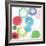 Colourful Rings I-Tom Reeves-Framed Art Print