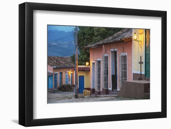 Colourful Street in Historical Center-Jane Sweeney-Framed Photographic Print