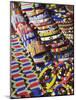 Colourful Traditional African Souvenirs on Beachfront, Durban, Kwazulu-Natal, South Africa-Ian Trower-Mounted Photographic Print