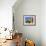 Colourfully Painted Victorian Bathing Huts in False Bay, Cape Town, South Africa, Africa-Yadid Levy-Framed Photographic Print displayed on a wall