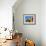 Colourfully Painted Victorian Bathing Huts in False Bay, Cape Town, South Africa, Africa-Yadid Levy-Framed Photographic Print displayed on a wall