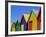 Colourfully Painted Victorian Bathing Huts in False Bay, Cape Town, South Africa, Africa-Yadid Levy-Framed Photographic Print