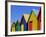 Colourfully Painted Victorian Bathing Huts in False Bay, Cape Town, South Africa, Africa-Yadid Levy-Framed Photographic Print