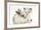 Colourpoint Kitten with Baby Rabbit-Mark Taylor-Framed Photographic Print