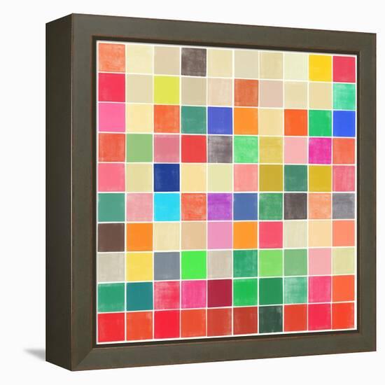 Colourquilt II-Garima Dhawan-Framed Premier Image Canvas