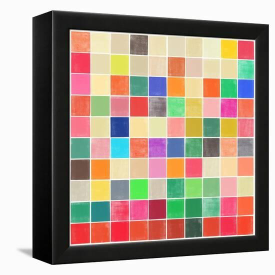 Colourquilt II-Garima Dhawan-Framed Premier Image Canvas