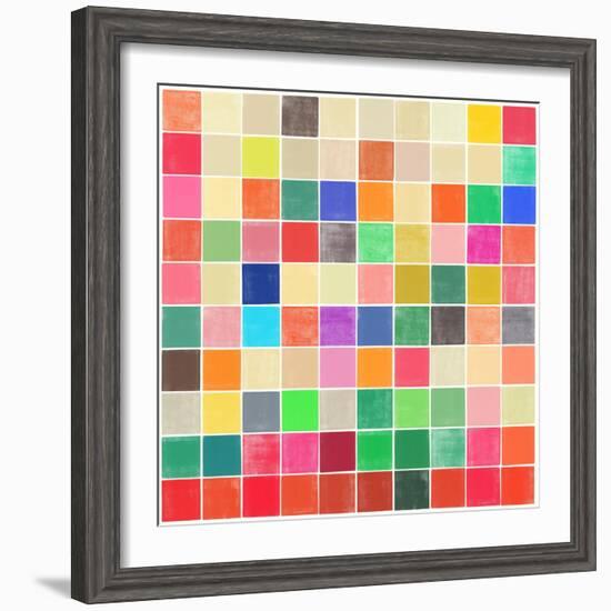 Colourquilt II-Garima Dhawan-Framed Giclee Print