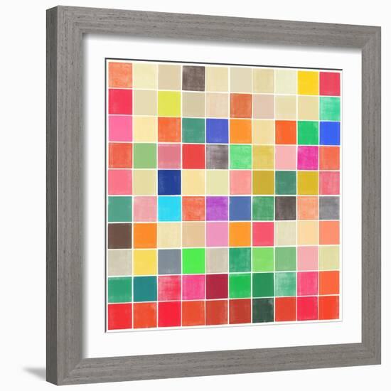 Colourquilt II-Garima Dhawan-Framed Giclee Print