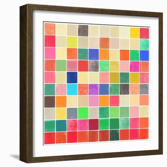 Colourquilt II-Garima Dhawan-Framed Giclee Print