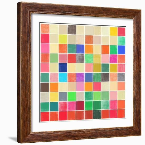 Colourquilt II-Garima Dhawan-Framed Giclee Print