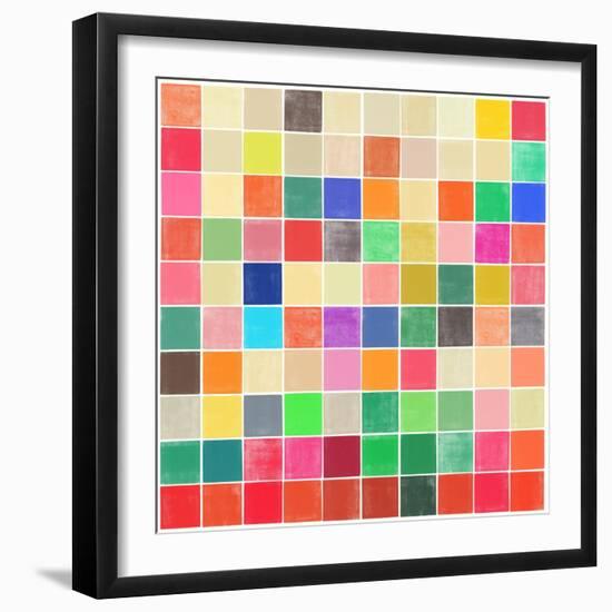 Colourquilt II-Garima Dhawan-Framed Giclee Print