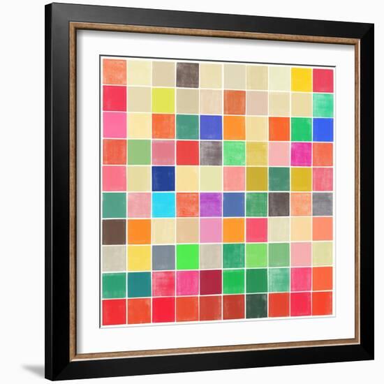 Colourquilt II-Garima Dhawan-Framed Giclee Print