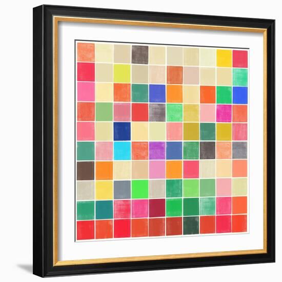 Colourquilt II-Garima Dhawan-Framed Giclee Print