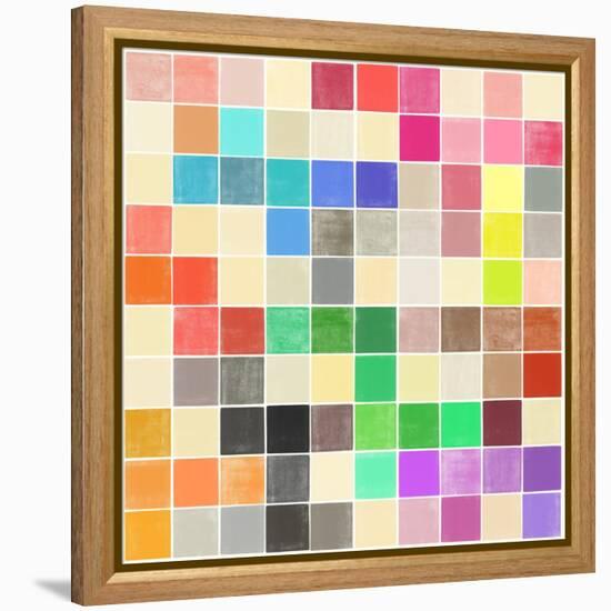 Colourquilt III-Garima Dhawan-Framed Premier Image Canvas