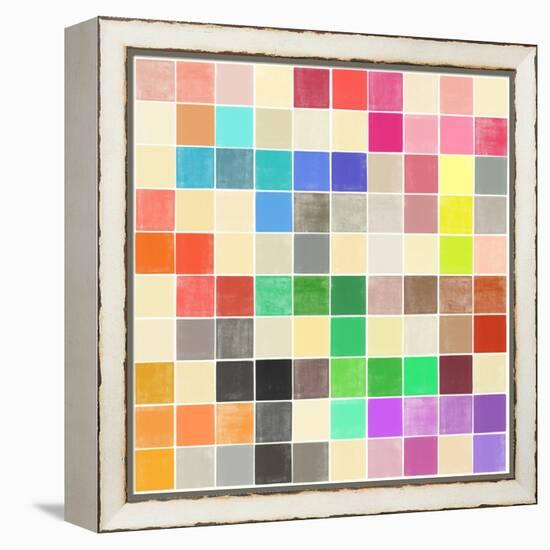 Colourquilt III-Garima Dhawan-Framed Premier Image Canvas