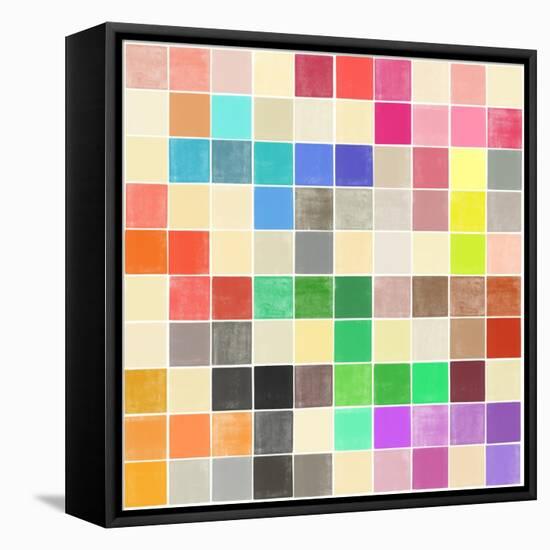 Colourquilt III-Garima Dhawan-Framed Premier Image Canvas