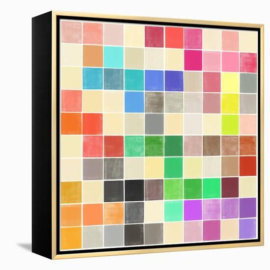 Colourquilt III-Garima Dhawan-Framed Premier Image Canvas