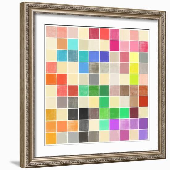 Colourquilt III-Garima Dhawan-Framed Giclee Print