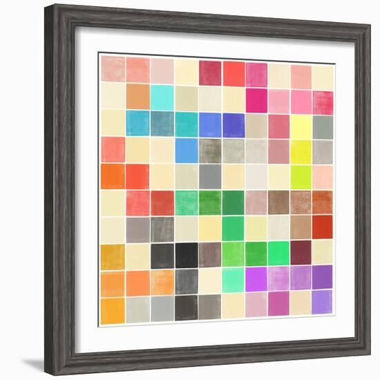 Colourquilt III-Garima Dhawan-Framed Giclee Print