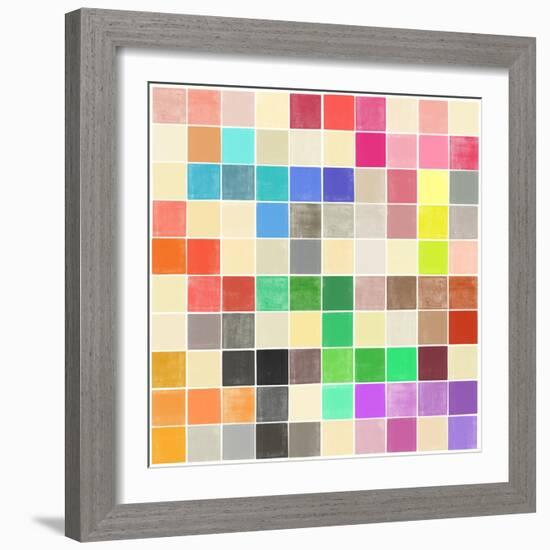 Colourquilt III-Garima Dhawan-Framed Giclee Print