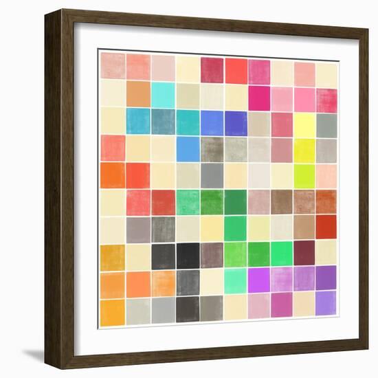 Colourquilt III-Garima Dhawan-Framed Giclee Print