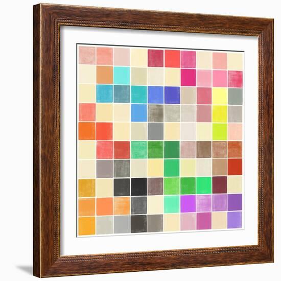 Colourquilt III-Garima Dhawan-Framed Giclee Print