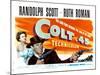 Colt .45, Ruth Roman, Randolph Scott, 1950-null-Mounted Photo