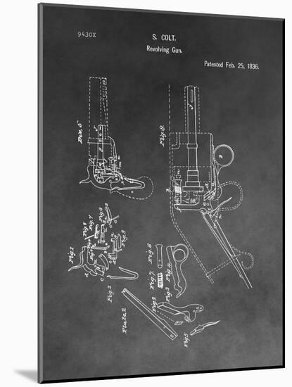 Colt Revolver, 1836-Dan Sproul-Mounted Art Print