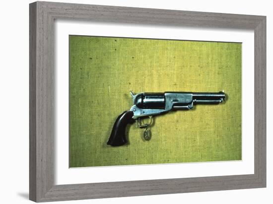 Colt 'Walker' Model .44 Calibre Revolver of 1847 (Wood and Metal)-American-Framed Giclee Print