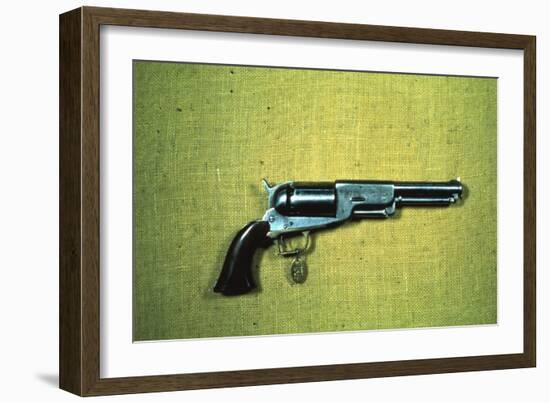 Colt 'Walker' Model .44 Calibre Revolver of 1847 (Wood and Metal)-American-Framed Giclee Print