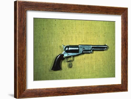 Colt 'Walker' Model .44 Calibre Revolver of 1847 (Wood and Metal)-American-Framed Giclee Print