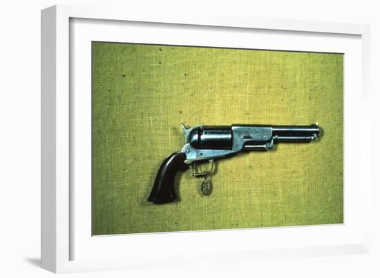 Colt 'Walker' Model .44 Calibre Revolver of 1847 (Wood and Metal)-American-Framed Giclee Print