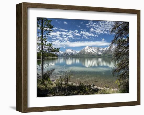 Colter Lake in Grand Teton National Park, Wyoming, North America-Michael Nolan-Framed Photographic Print