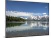 Colter Lake in Grand Teton National Park, Wyoming, North America-Michael Nolan-Mounted Photographic Print