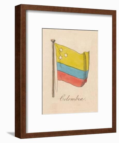 'Columbia', 1838-Unknown-Framed Giclee Print