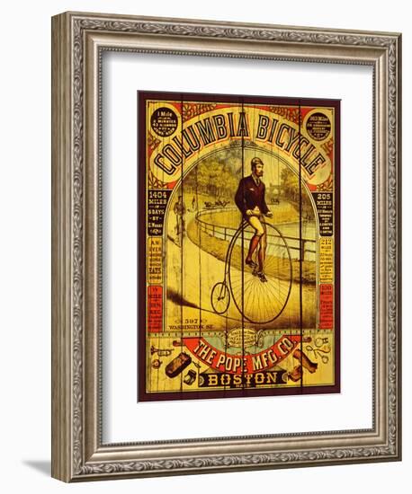 Columbia Bicycle-Kate Ward Thacker-Framed Giclee Print