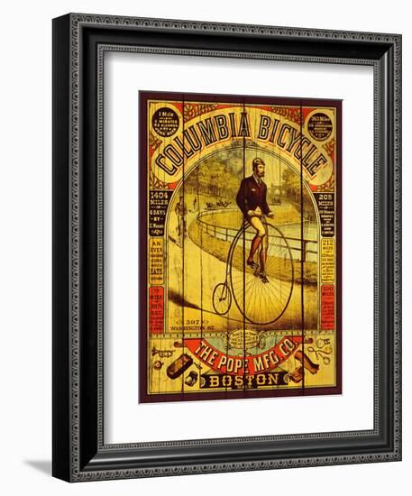 Columbia Bicycle-Kate Ward Thacker-Framed Giclee Print