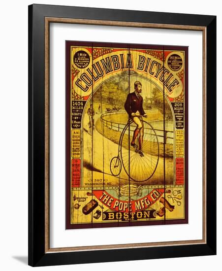 Columbia Bicycle-Kate Ward Thacker-Framed Giclee Print