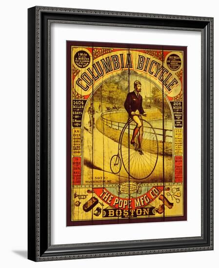 Columbia Bicycle-Kate Ward Thacker-Framed Giclee Print