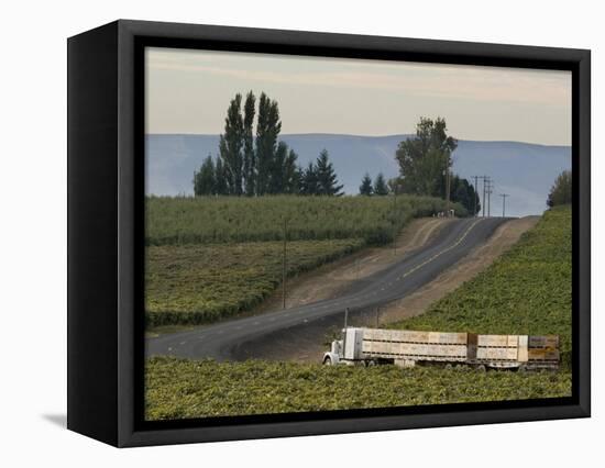 Columbia Crest Winery, Yakima, Washington-Janis Miglavs-Framed Premier Image Canvas