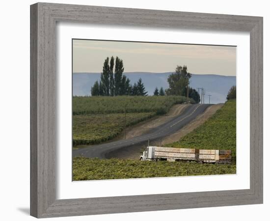 Columbia Crest Winery, Yakima, Washington-Janis Miglavs-Framed Photographic Print