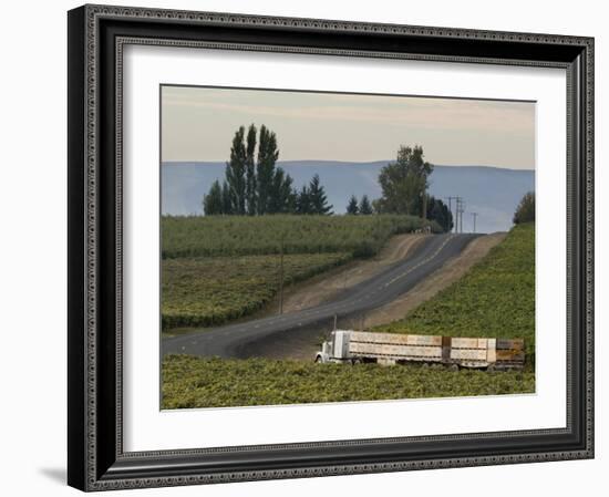 Columbia Crest Winery, Yakima, Washington-Janis Miglavs-Framed Photographic Print
