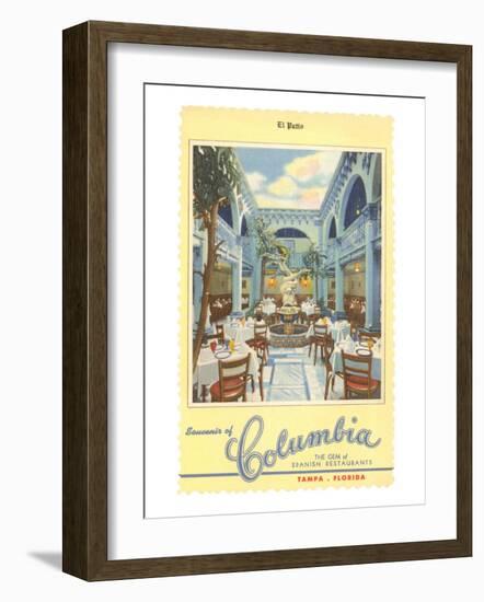 Columbia Restaurant, Tampa, Florida-null-Framed Art Print