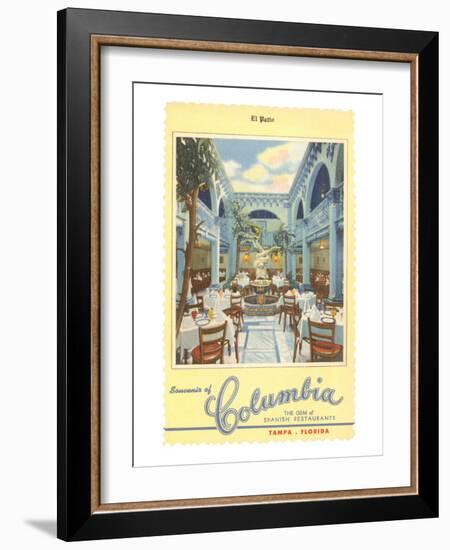 Columbia Restaurant, Tampa, Florida-null-Framed Art Print