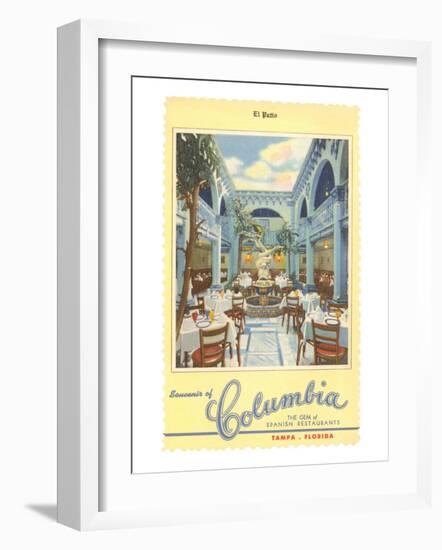 Columbia Restaurant, Tampa, Florida-null-Framed Art Print