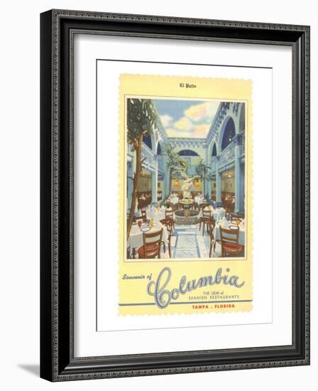 Columbia Restaurant, Tampa, Florida-null-Framed Art Print