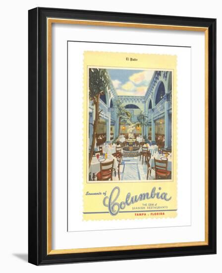 Columbia Restaurant, Tampa, Florida-null-Framed Art Print