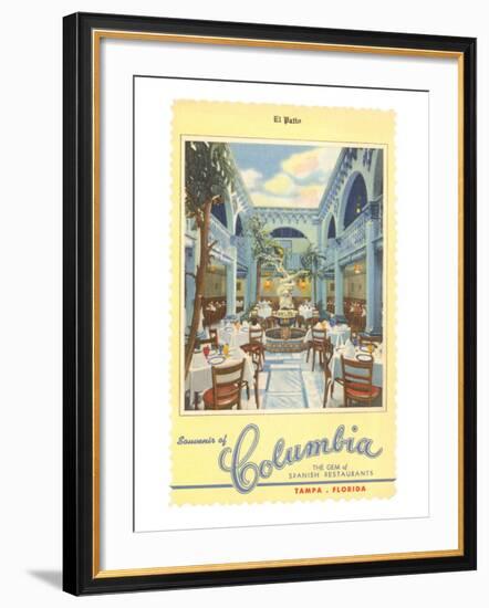 Columbia Restaurant, Tampa, Florida-null-Framed Art Print